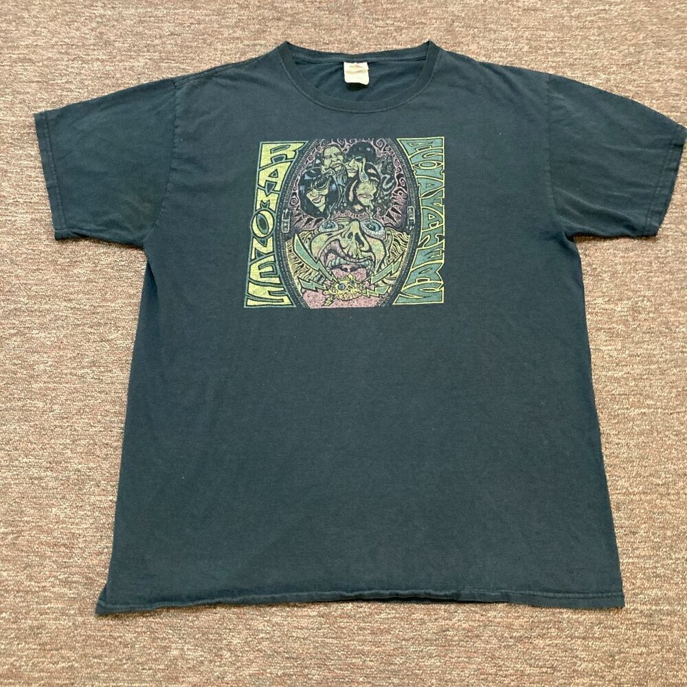 Vintage 90s The Ramones Acid Eaters Shirt Size Large Black Punk Rock Band Music‎